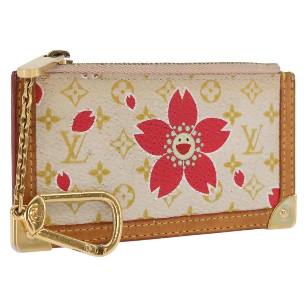 Louis Vuitton Takashi Murakami Cherry Blossom Monogram Key Pouch